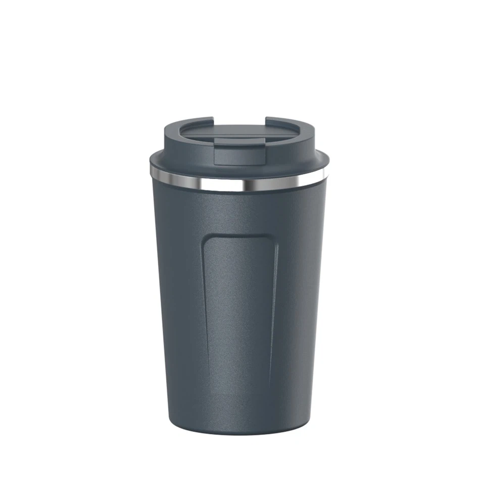 ஃபிளிப் மூடியுடன் 12oz துருப்பிடிக்காத எஃகு காபி கப்